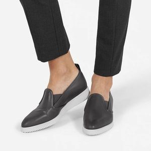 Everlane Leather Street Shoe Black size 5.5